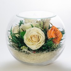 FIORA Арт: 34572(BLR-3c) цветы в стекле
